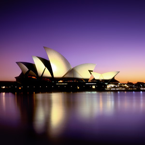 Sydney Opera House,Night view